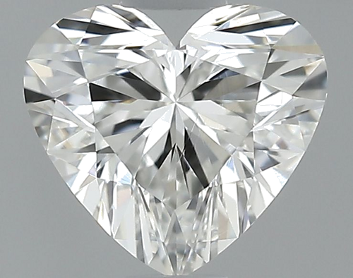 0.55 carat G-VS1 Natūralus Heart Deimantas (1)