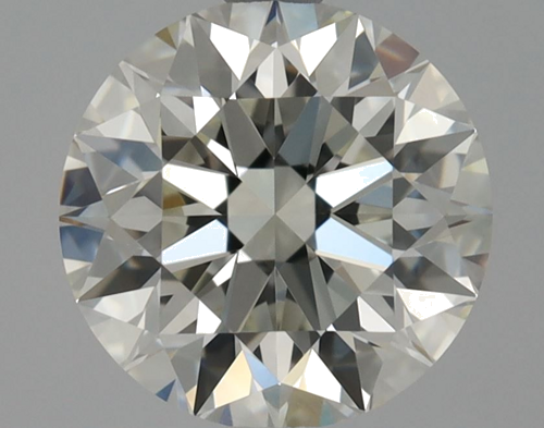 1.01 carat J-VVS2 Excellent cut Natūralus Round Deimantas (1)