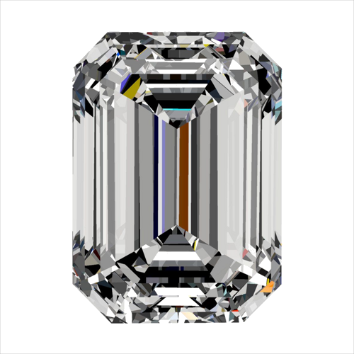 0.4 carat D-VVS1 Natūralus Emerald Deimantas (1)