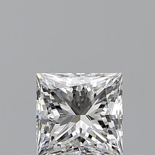 0.33 carat H-VVS1 Natūralus Princess Deimantas (1)