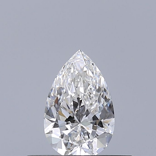 0.3 carat E-VVS1 Natūralus Pear Deimantas (1)