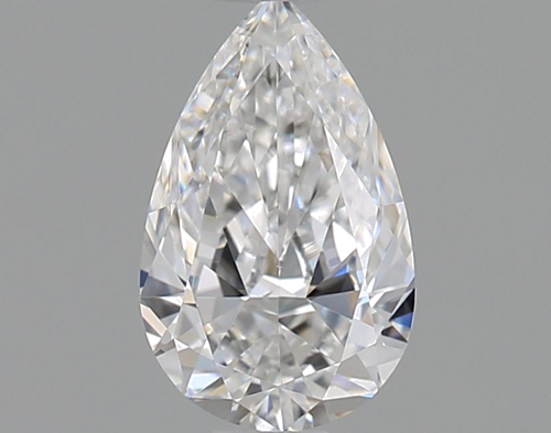 0.5 carat D-VS1 Natūralus Pear Deimantas (1)