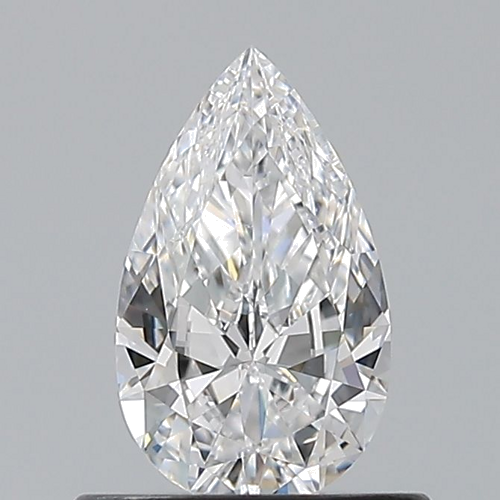 0.54 carat D-VS1 Natūralus Pear Deimantas (1)