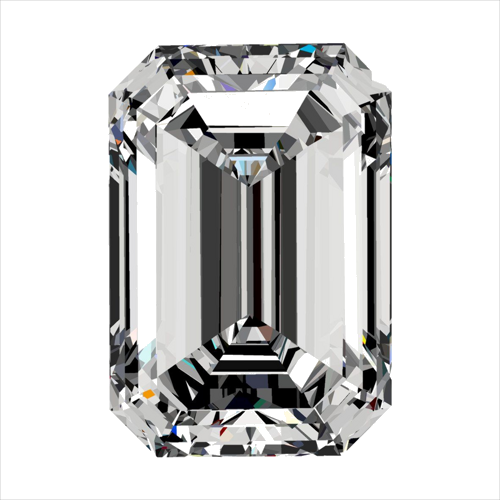 0.3 carat E-VVS2 Natūralus Emerald Deimantas (1)