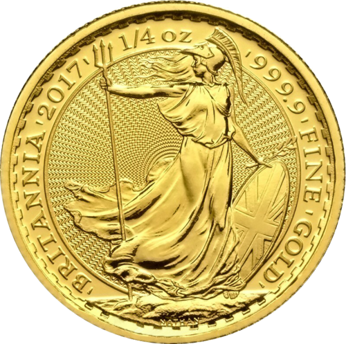 1/4 oz Британия Великобритания золотая монета (разные годы выпуска) (1)