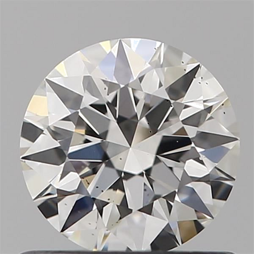 0.64 carat F-SI1 Excellent cut Natūralus Round Deimantas (1)