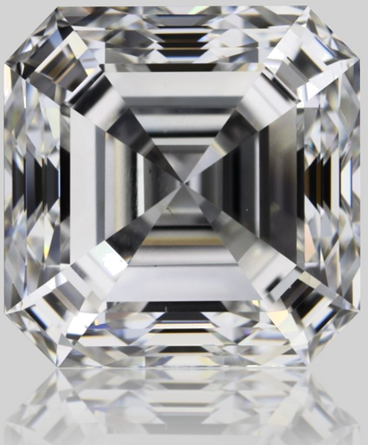 1.51 carat E-VS1 Natūralus Asscher Deimantas (1)