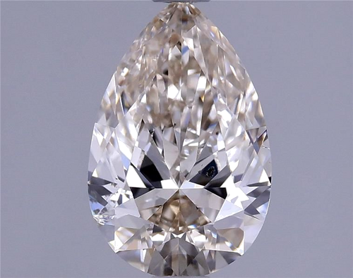 1.13 carat J-SI2 Natūralus Pear Deimantas (1)