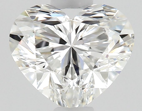 0.5 carat F-VS1 Natūralus Heart Deimantas (1)