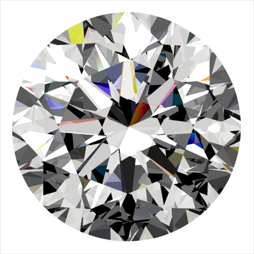 0.31 carat E-SI2 Very Good cut Natūralus Round Deimantas (1)