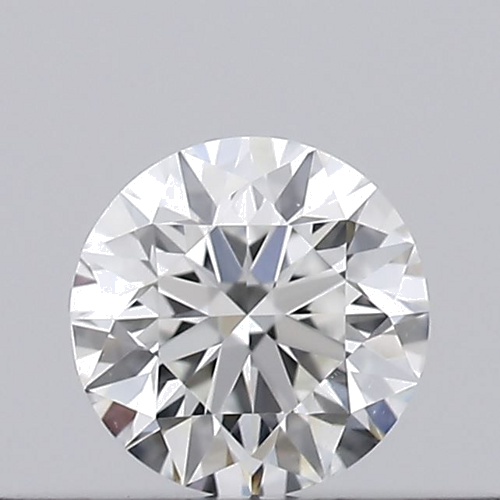 0.18 carat F-VVS2 Excellent cut Natūralus Round Deimantas (1)