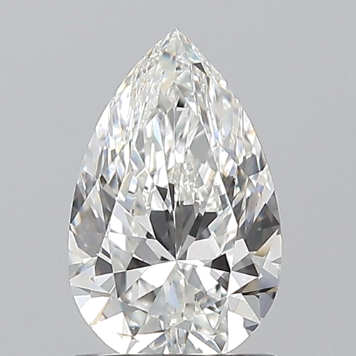 1.01 carat F-VS1 Natūralus Pear Deimantas (1)
