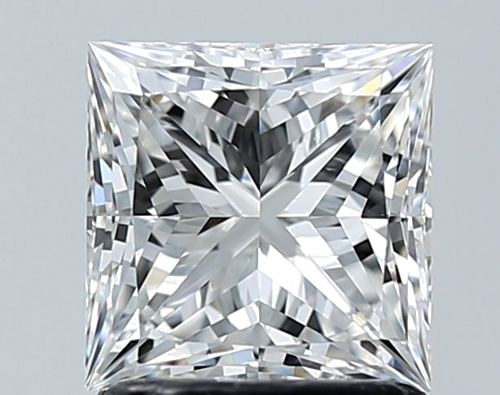1.3 carat F-VS1 Natūralus Princess Deimantas (1)