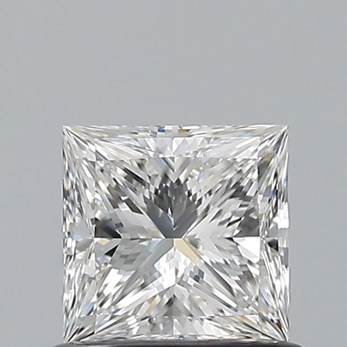 0.7 carat F-VS1 Natūralus Princess Deimantas (1)