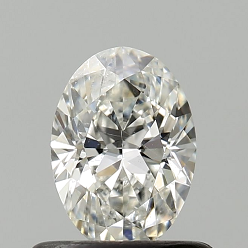 0.55 carat G-SI2 Natūralus Oval Deimantas (1)