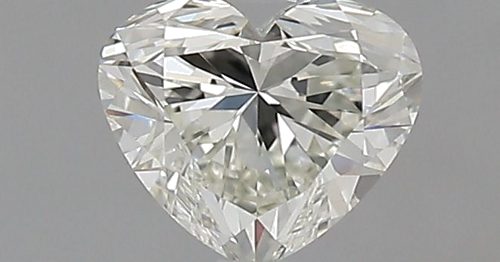 0.5 carat K-VVS1 Natūralus Heart Deimantas (1)