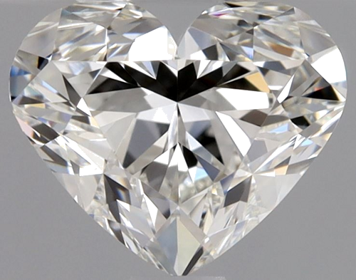 1.01 carat H-VVS1 Natūralus Heart Deimantas (1)