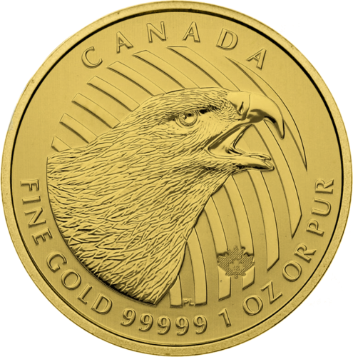 Auksinis Erelis 2018 Kanada auksinė moneta (1)