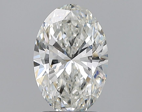 2.01 carat H-SI1 Natūralus Oval Deimantas (1)