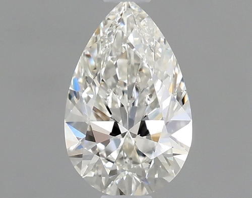 0.55 carat G-VVS1 Natūralus Pear Deimantas (1)