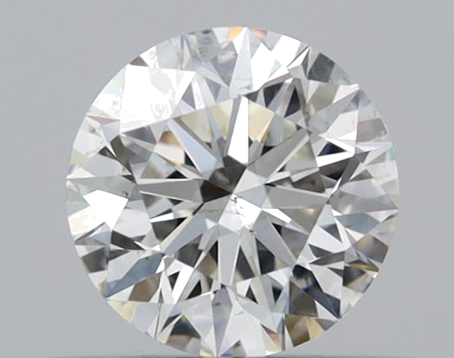 0.5 carat I-SI1 Excellent cut Natūralus Round Deimantas (1)