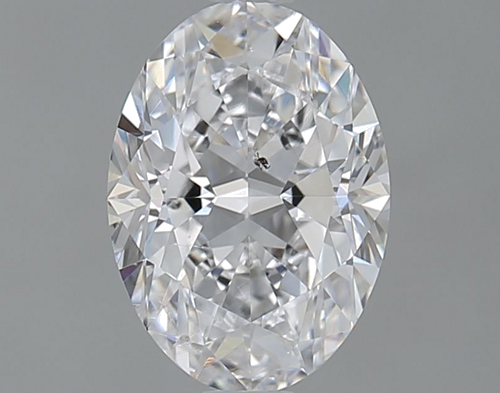 1.2 carat D-SI2 Natūralus Oval Deimantas (1)