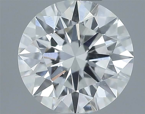 0.46 carat G-SI1 Excellent cut Natūralus Round Deimantas (1)