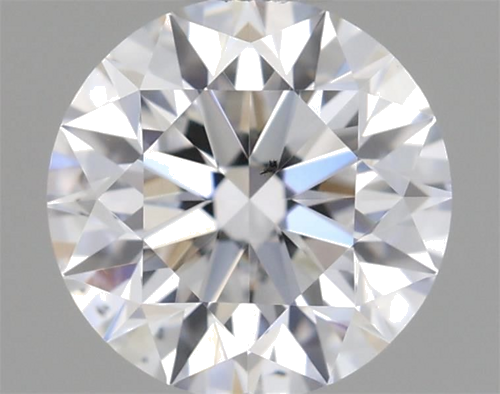 0.58 carat D-SI1 Excellent cut Natūralus Round Deimantas (1)