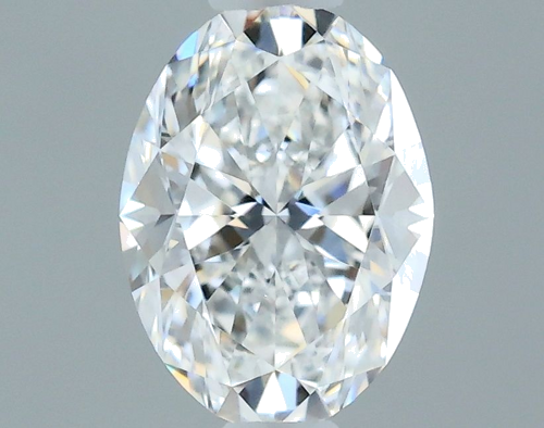 0.4 carat E-VVS1 Natūralus Oval Deimantas (1)