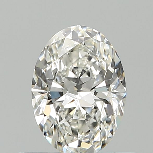 0.5 carat G-VVS2 Natūralus Oval Deimantas (1)