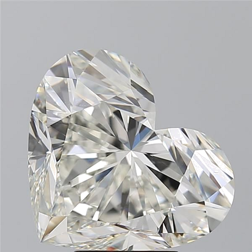 6.01 carat J-VS2 Natūralus Heart Deimantas (1)