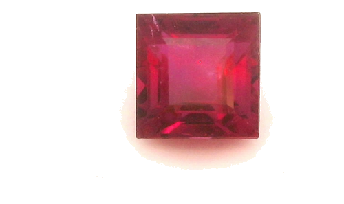 0.66 carat RED Square Rubinas (1)