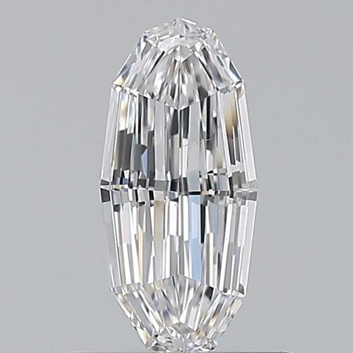0.5 carat D-VS2 Natūralus Oval Deimantas (1)