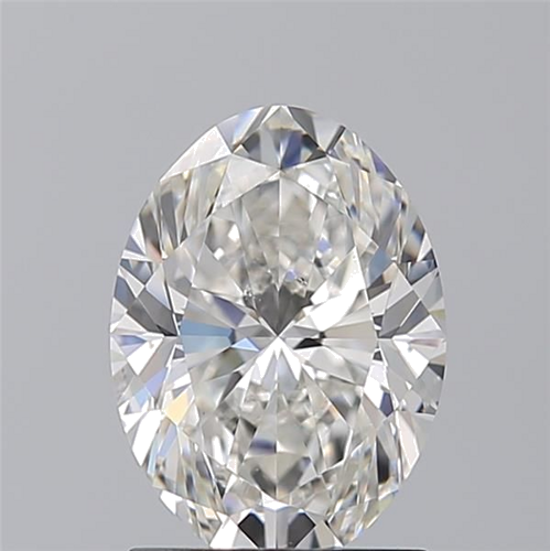 1.7 carat G-SI1 Natūralus Oval Deimantas (1)