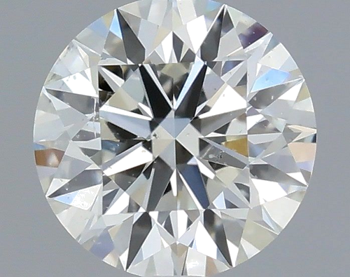 0.42 carat K-SI2 Excellent cut Natūralus Round Deimantas (1)
