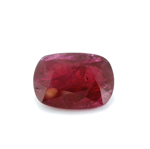8.3 carat RED Cushion Rubinas (1)