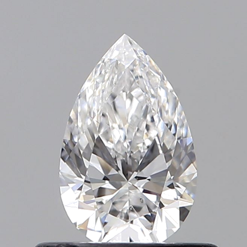 0.5 carat D-VS2 Natūralus Pear Deimantas (1)