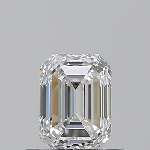 0.68 carat F-VVS2 Natūralus Emerald Deimantas (1)