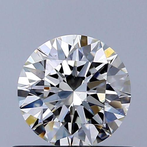 0.58 carat I-VS1 Excellent cut Natūralus Round Deimantas (1)