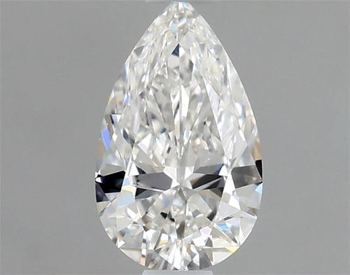 0.52 carat E-VS1 Natūralus Pear Deimantas (1)