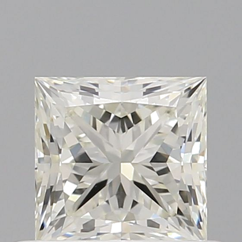 0.51 carat K-VVS1 Natūralus Princess Deimantas (1)