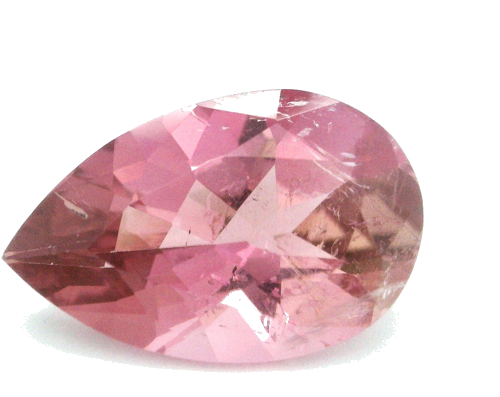 5.77 carat PINK Pear Tourmaline (1)