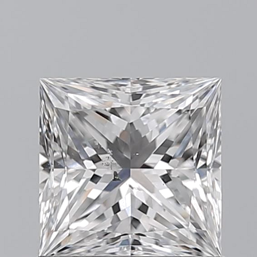 1.02 carat E-SI2 Natūralus Princess Deimantas (1)