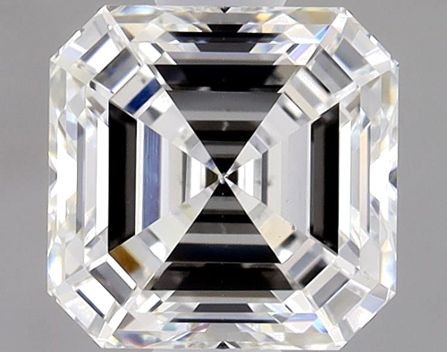1.06 carat F-VS2 Natūralus Asscher Deimantas (1)