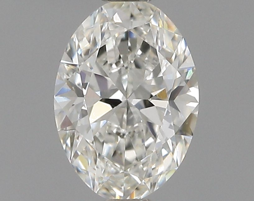 0.52 carat I-VVS2 Natūralus Oval Deimantas (1)