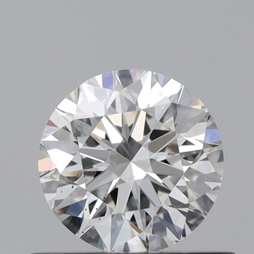 0.56 carat F-SI1 Excellent cut Natūralus Round Deimantas (1)