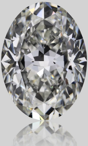 1.01 carat H-VVS1 Natūralus Oval Deimantas (1)