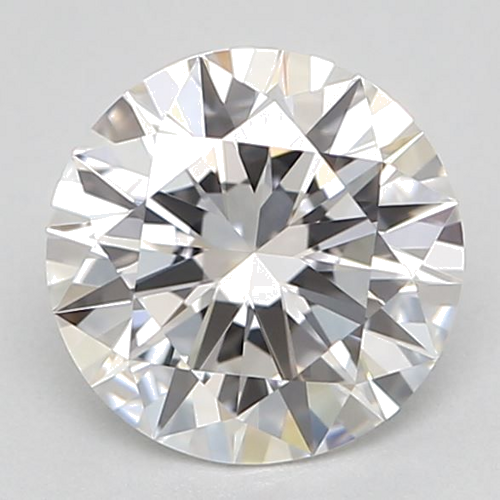 0.65 carat F-VVS1 Excellent cut Natūralus Round Deimantas (1)