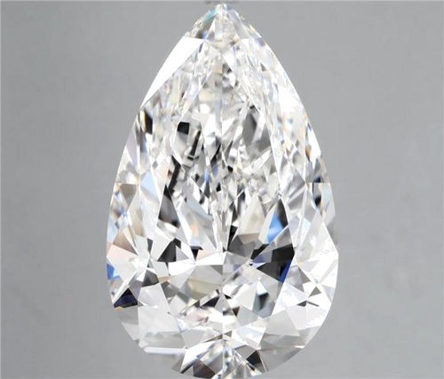 8.29 carat E-VVS1 Natūralus Pear Deimantas (1)