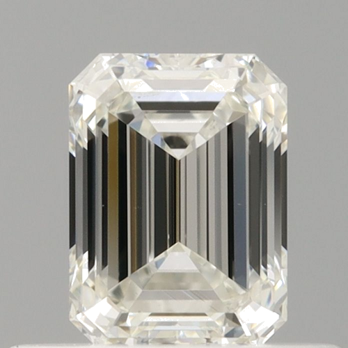 0.51 carat H-SI1 Natūralus Emerald Deimantas (1)